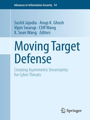 cover image of Moving Target Defense